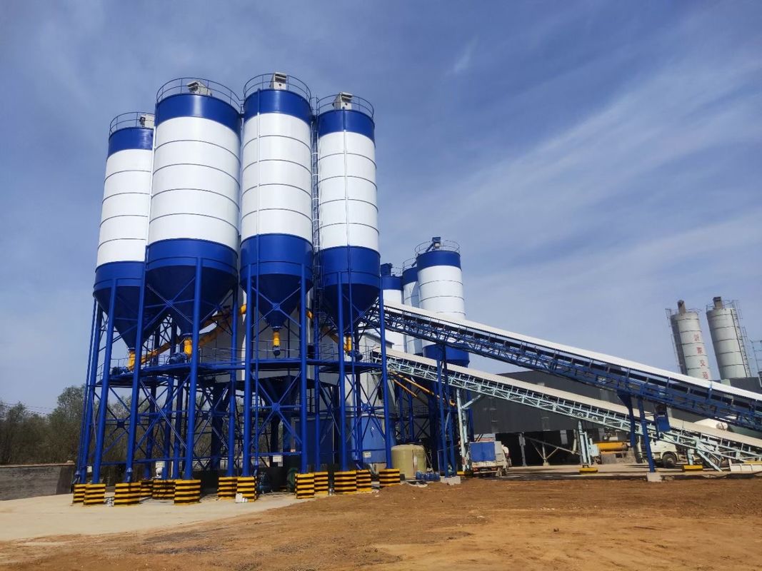 JS2000 믹서를 가진 자동적인 전기 HZS120 구체적인 배치 공장