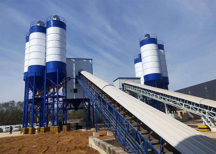 JS2000 믹서를 가진 자동적인 전기 HZS120 구체적인 배치 공장