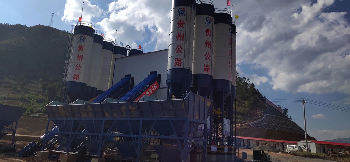 BANGBO 120m3/H Sicoma 믹서가 있는 콘크리트 배치 플랜트 습식 혼합