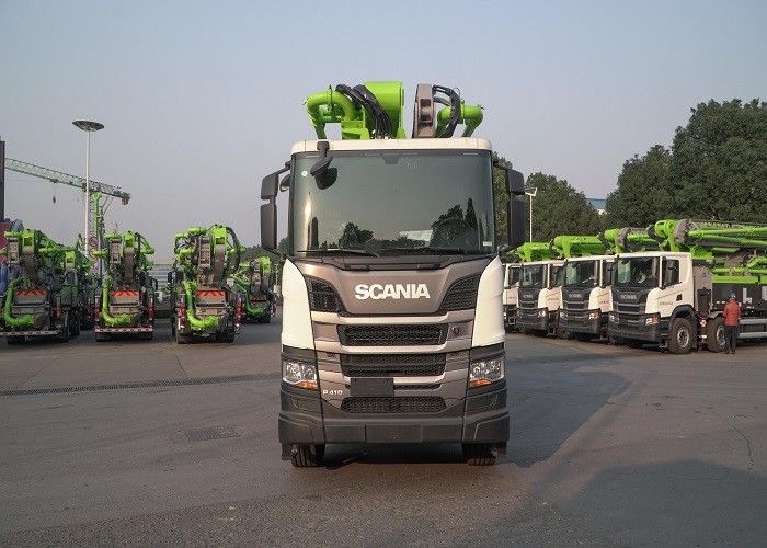 SCANIA BV 승인을 받은 새로운 구체 펌프 트럭 3 축선