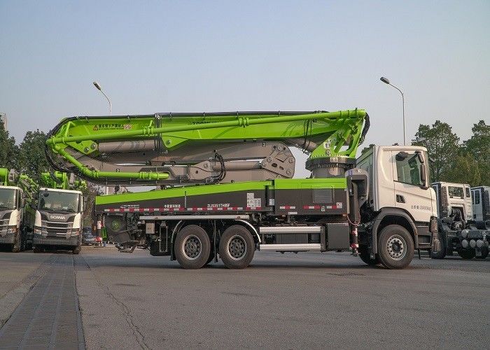 SCANIA BV 승인을 받은 새로운 구체 펌프 트럭 3 축선