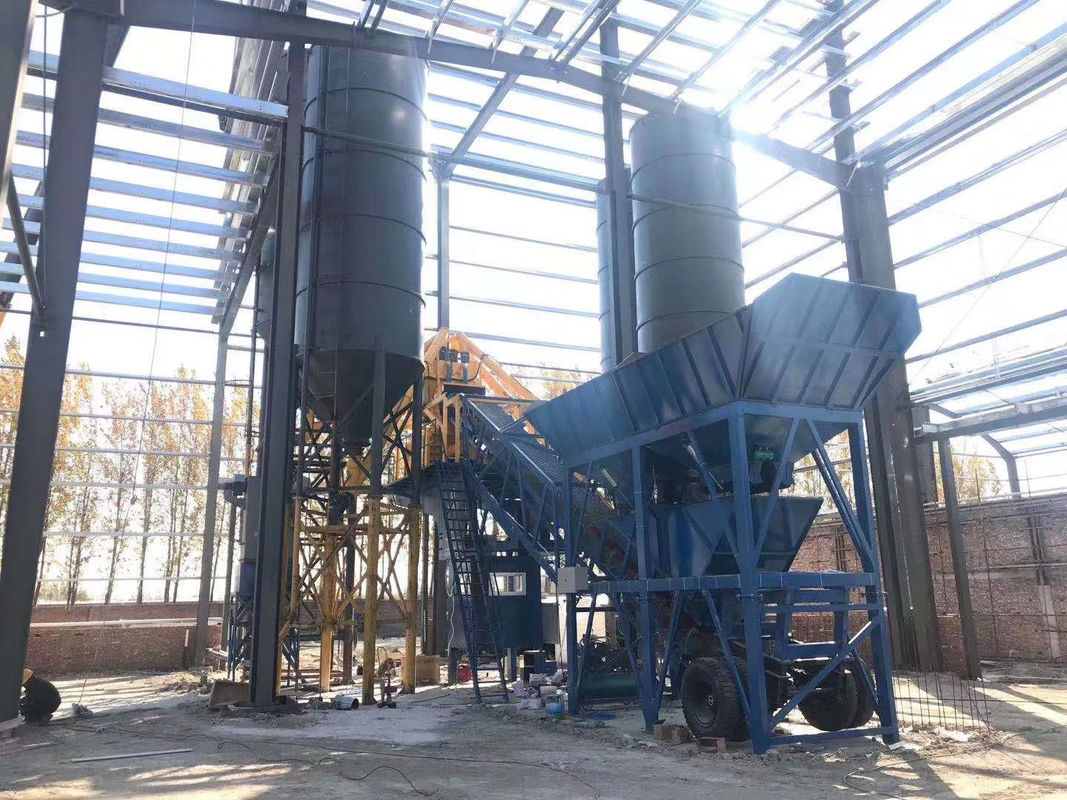 세륨 승인을 가진 HZS60 자동적인 일괄 처리 공장 새로운 상태