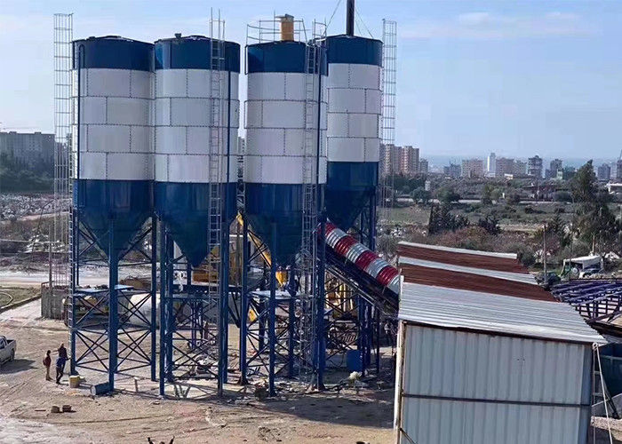 ISO90001 180CBM/H 콘크리트 배치 플랜트 트윈 샤프트 파운데이션 무료