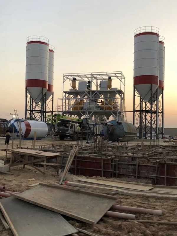 JS3000 믹서를 가진 이동할 수 있는 수용량 150m3 260KW 이동할 수 있는 일괄 처리 공장