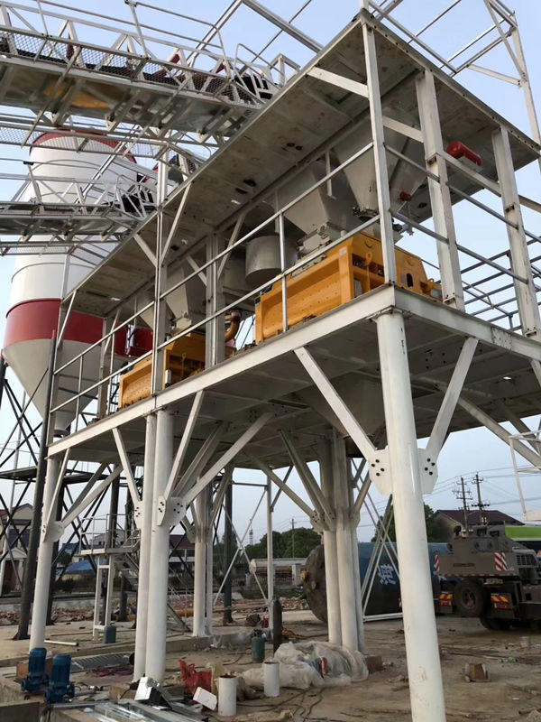 JS3000 믹서를 가진 이동할 수 있는 수용량 150m3 260KW 이동할 수 있는 일괄 처리 공장