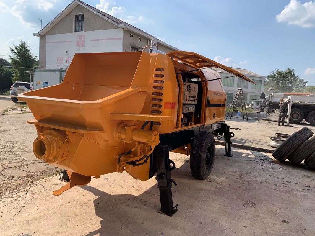 14/8 MPa Zoomlion 재생 시멘트 펌프 HBT8014174RSU 트레일러 펌프