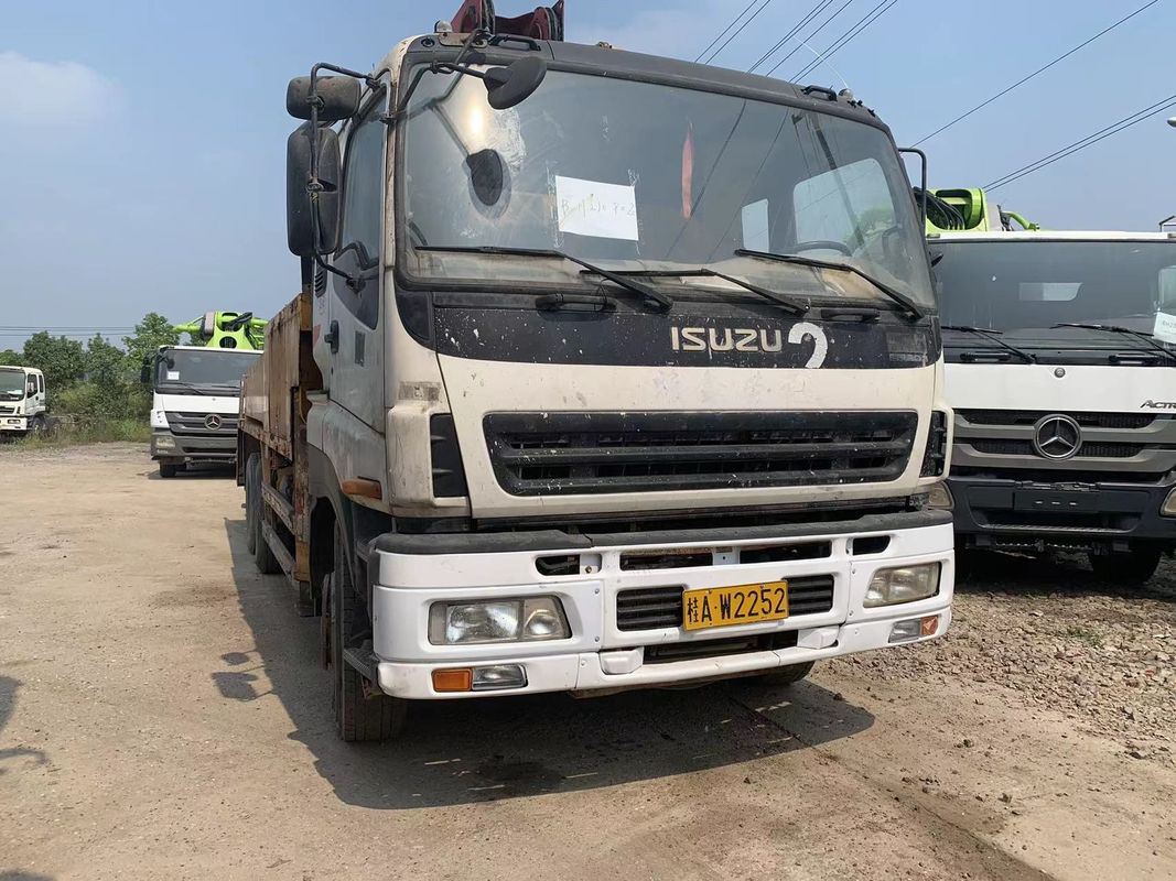Putzmeister 중고 콘크리트 펌핑 Isuzu 트럭 재생산 42m