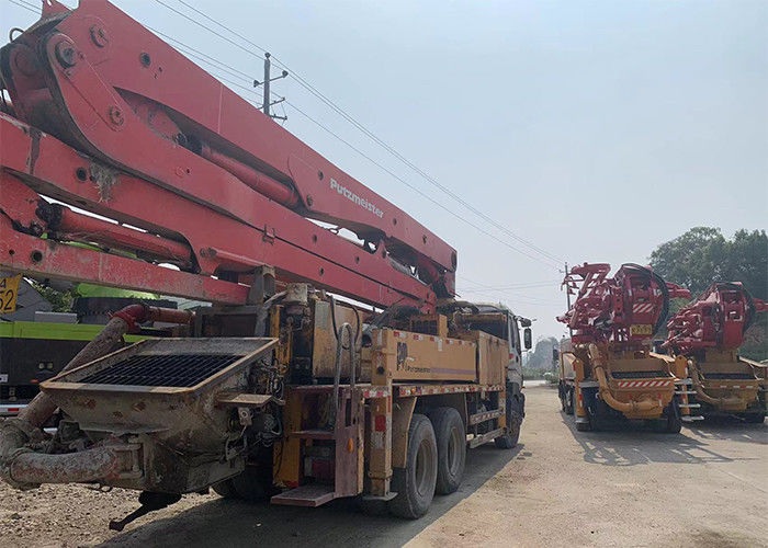 Putzmeister 중고 콘크리트 펌핑 Isuzu 트럭 재생산 42m