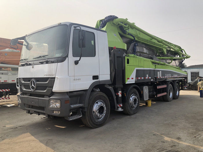 52M 중고 콘크리트 펌프 트럭 수리 기계