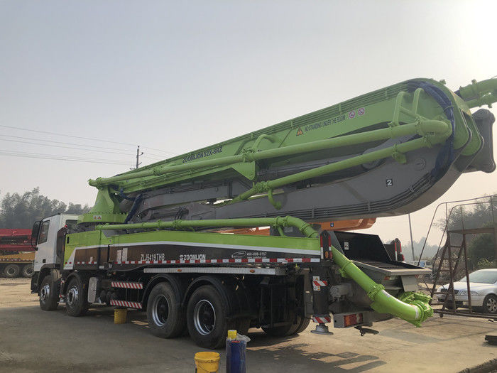 52M 중고 콘크리트 펌프 트럭 수리 기계