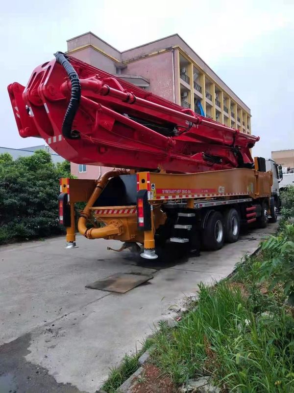 Sany 52 미터 벤츠 2012 년 건설용 콘크리트 펌프 트럭 사용