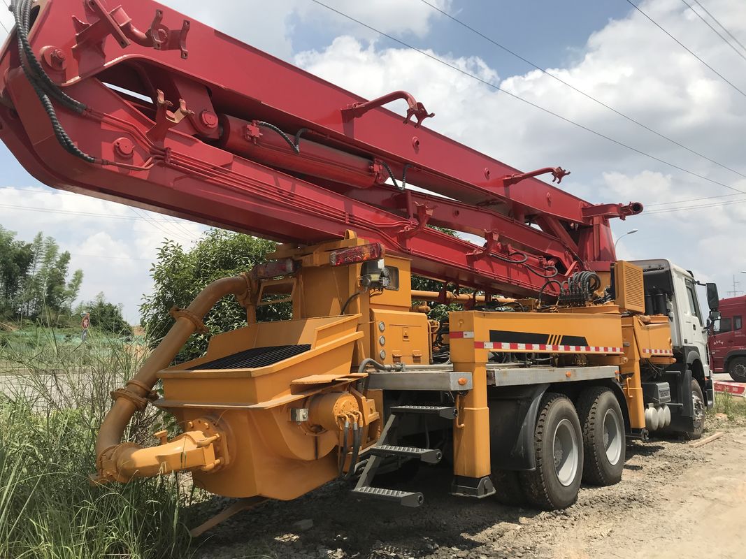 Sany 구체적인 두는 붐은 구체적인 펌핑 트럭 Beton 펌프 기계 37m를 갱신했습니다