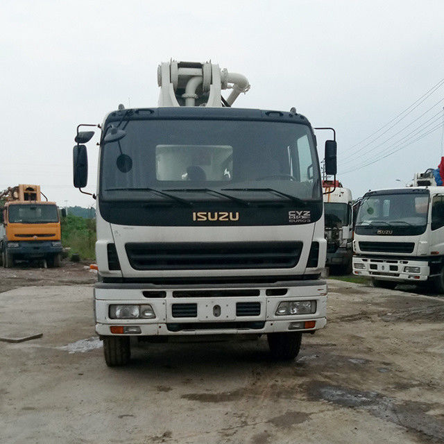 새로 단장한 Zoomlion 4RZ 중고 트럭 Isuzu 섀시 37m 120m3/H