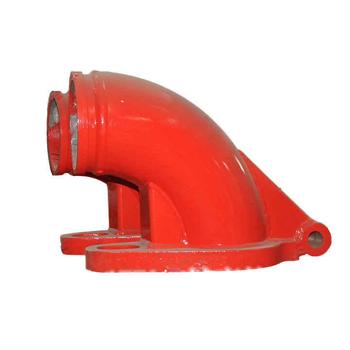 쌍둥이 벽 Zoomlion 예비 품목 구체 펌프 경첩 굴곡 관 팔꿈치