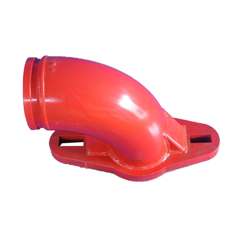 쌍둥이 벽 Zoomlion 예비 품목 구체 펌프 경첩 굴곡 관 팔꿈치