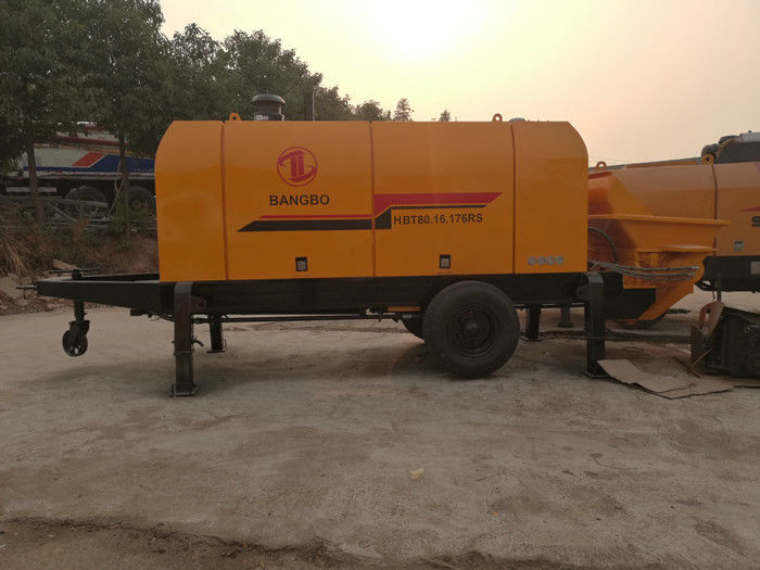 시공을 위한 헤테로바이폴러 트랜지스터 80 새로운 콘크리트 펌프 176 kw 분명한 이동 소방펌프