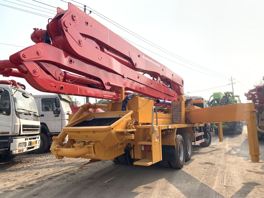 독일 PM 과중한 업무 140m3/H 38m 붐 콘크리트 트럭