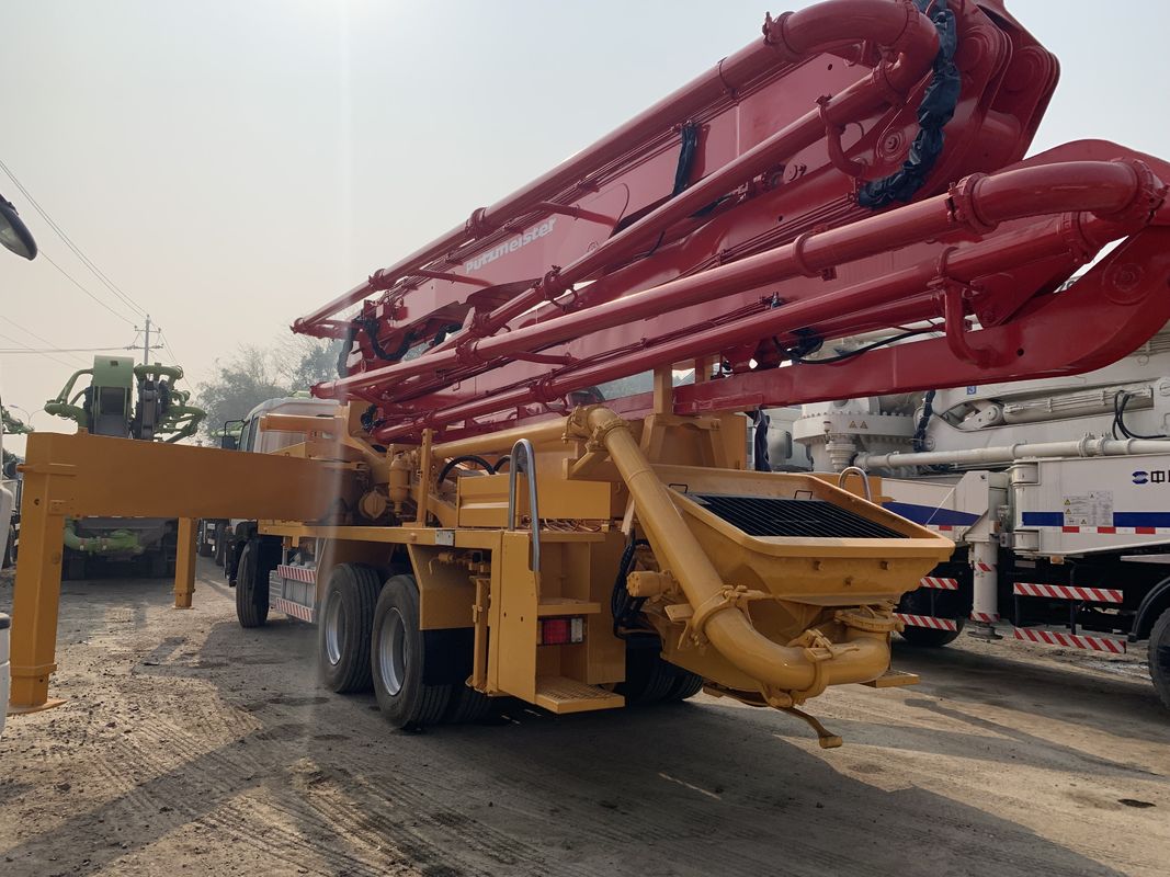 독일 PM 과중한 업무 140m3/H 38m 붐 콘크리트 트럭