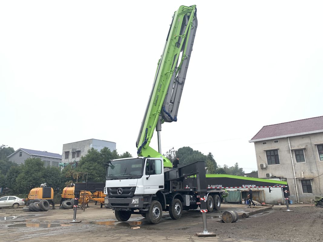 아주 튼튼하 줌리언 180m3/H 56m 붐 콘크리트 트럭