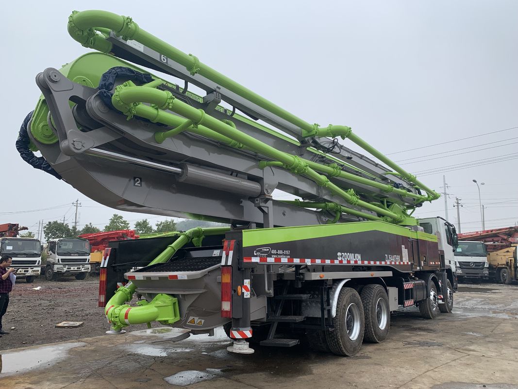 아주 튼튼하 줌리언 180m3/H 56m 붐 콘크리트 트럭