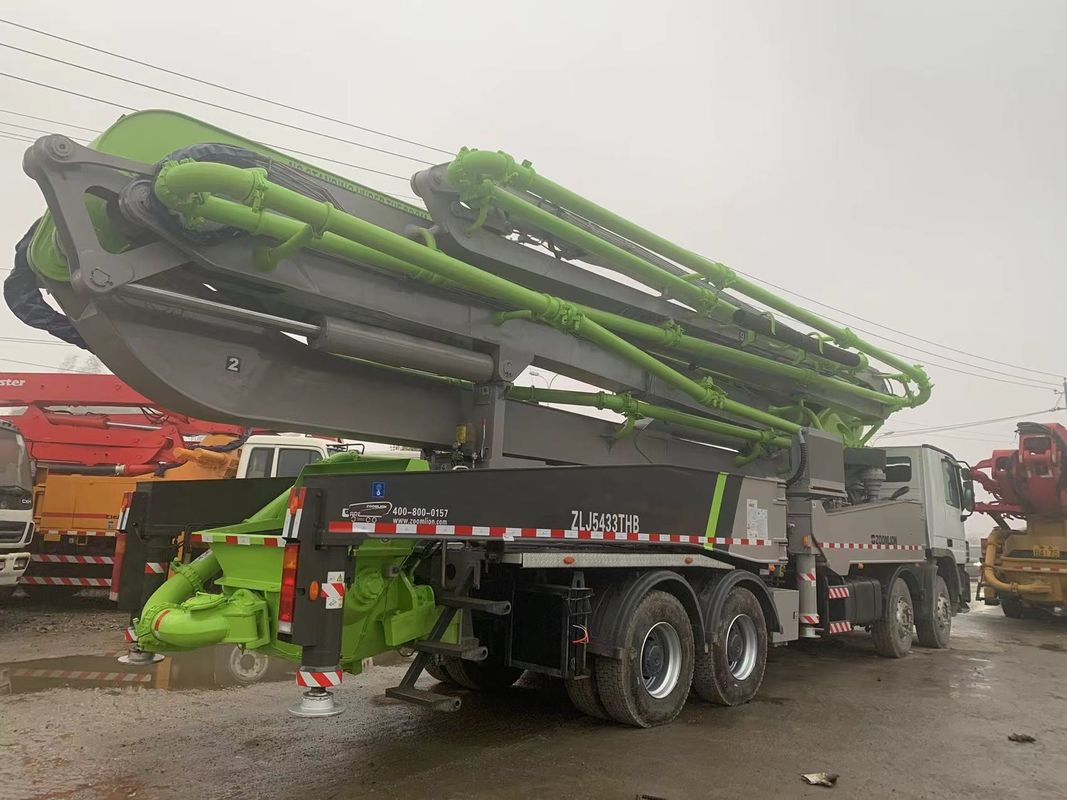 재제조한 줌리언 63m ACTROS 4141 분명한 펌프 사용자 트럭