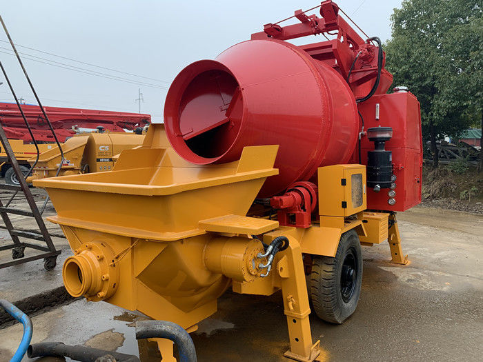 콘크리트 혼합기 기계, 작은 가지고 다닐 수 있는 콘크리트 혼합기 펌프를 로딩하는 62KW 본인