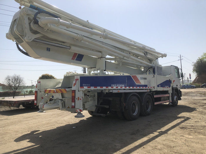 Ｘ 다리 110m3/H 사용 콘크리트 펌프 트럭 건설 공학 300 kw