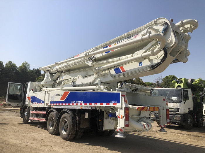 Ｘ 다리 110m3/H 사용 콘크리트 펌프 트럭 건설 공학 300 kw