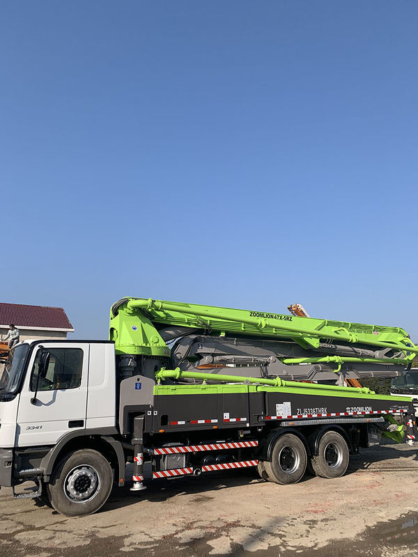 스마터 전기적인 제어 시스템과 완전히 수력 반전 300 kw 콘크리트 펌프 트럭