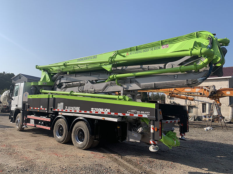 건설 공학 콘크리트 압송 트럭 120m3/H 액트로스 3341 줌리언 47M