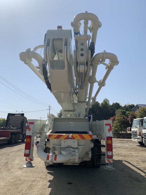 사용된 294KW 콘크리트 베톤 펌프, 3대 축 시멘트 붐 펌핑 기계