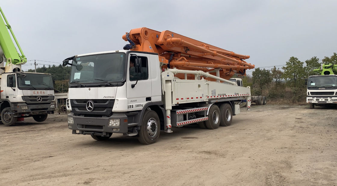 액트로스 3341 자동차식 붐 펌프 287 kw 9 Mpa 콘크리트 플레이싱