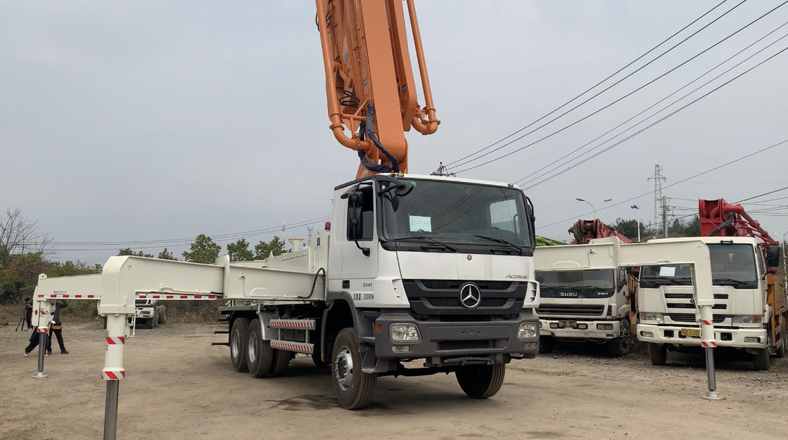 액트로스 3341 자동차식 붐 펌프 287 kw 9 Mpa 콘크리트 플레이싱