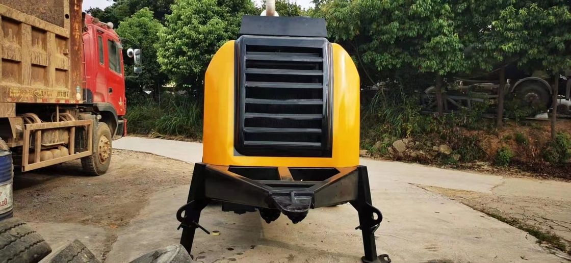 모바일 가지고 다닐 수 있는 사용된 트레일러는 분명한 펌프 400M 115KW 고정형을 탑재했습니다