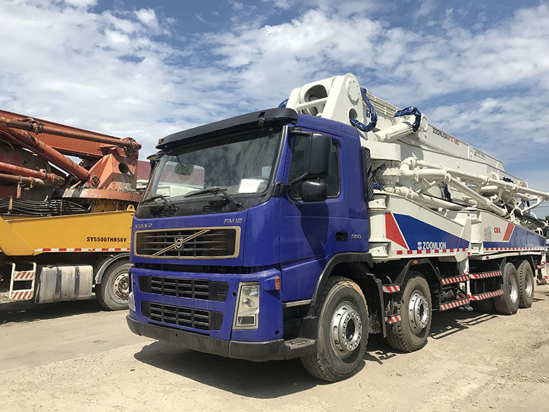 47M 볼보 콘크리트 기계는 콘크리트 펌프 트럭 기계를 사용했습니다