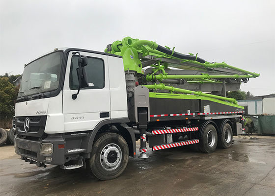 Zoomlion 시멘트 기중기 트럭, 고강도 구체적인 양수차 38 미터